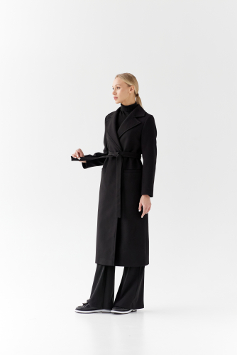 Пальто женское демисезонное 24770 (черный)