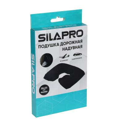 SILAPRO Подушка дорожная надувная, 38x25см, ПВХ