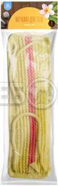 Мочалка АКВАМАГ с ручками, длина 40 см арт. М-040, 041, 043, 045 [12/216]
