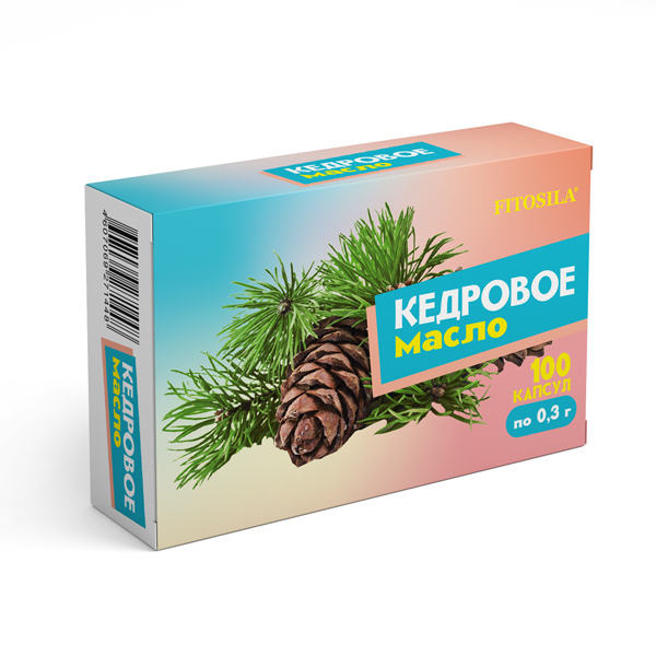 Кедровое масло 100 капс. х 0,3 г