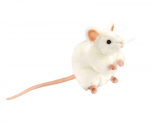 5323 Белая мышь, 16 см