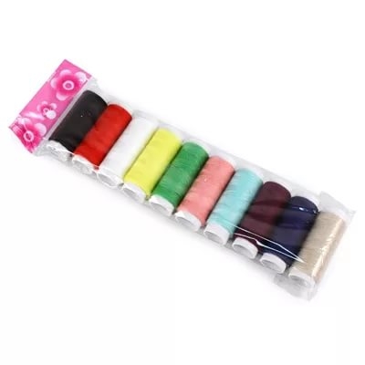 Набор ниток цветных (номер 40)  (в упаковке 14 бабин разных цветов)
