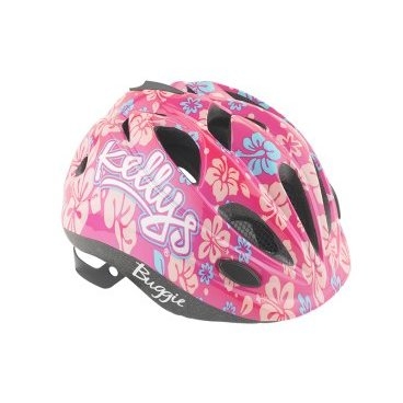 Велошлем KELLYS BUGGIE, детский, цвет розовые цветы, S, Helmet BUGGIE, Pink flower, S(48-52cm)