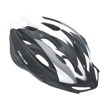 Велошлем KELLY'S BLAZE, белый/чёрный, M/L (58-61см), Helmet BLAZE white-black, M/L (58-61)