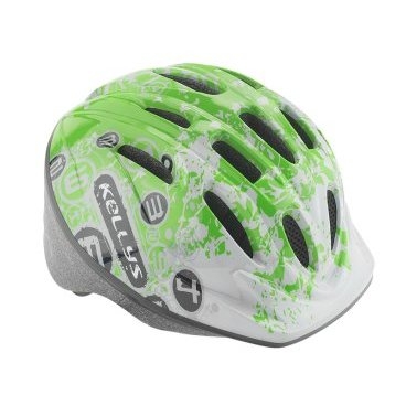 Велошлем KELLYS MARK, детский, цвет бело-зелёный, S/M, Helmet MARK, Green S/M (51-54cm)