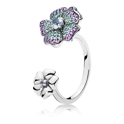 Кольцо «Цветы тропиков»