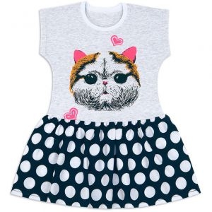 Платье для девочки Кошка