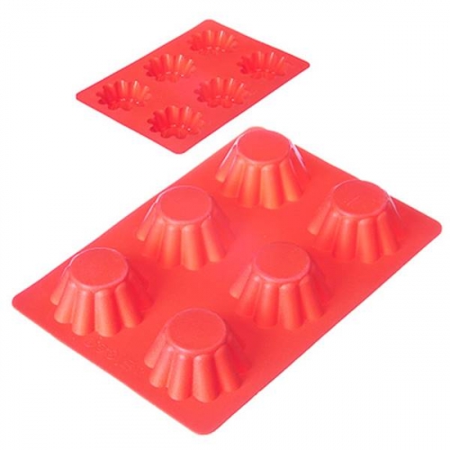 Форма для выпечки кексов VETTA, 25, 5x18x3, 5 см, силикон
