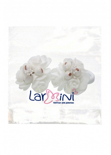 LARMINI Резинка LR-AC-E-K-2-3-ROSE-BERRY, цвет белый