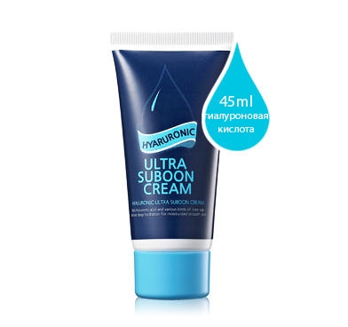 Увлажняющий крем для лица с гиалуроновой кислотой Hyaluronic Ultra Suboon Cream, 45мл