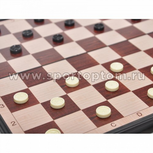 Игра 2 в 1 магнитная (шахматы, шашки) 3133