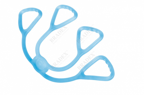Эспандеры для фитнеса резиновые «ИКС», синие