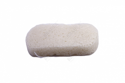 Губка для душа из клубня конняку «СОКРОВИЩЕ АЗИИ» (Konjac Sponge for body white color)