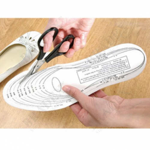Стельки для обуви с памятью «ЗДОРОВАЯ СТОПА» (Memory Foam Insole)