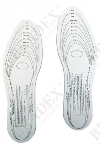 Стельки для обуви с памятью «ЗДОРОВАЯ СТОПА» (Memory Foam Insole)