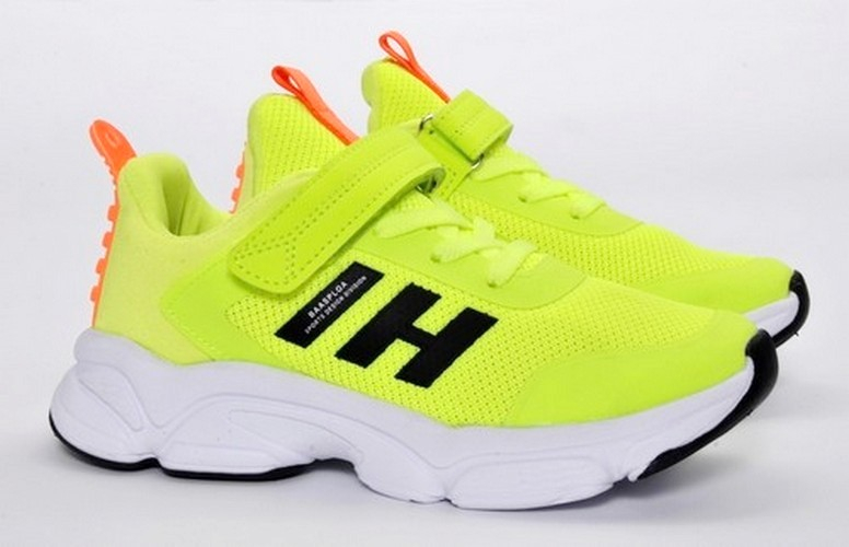 Baas DC6367-26 Кроссовки детские лимон текстиль