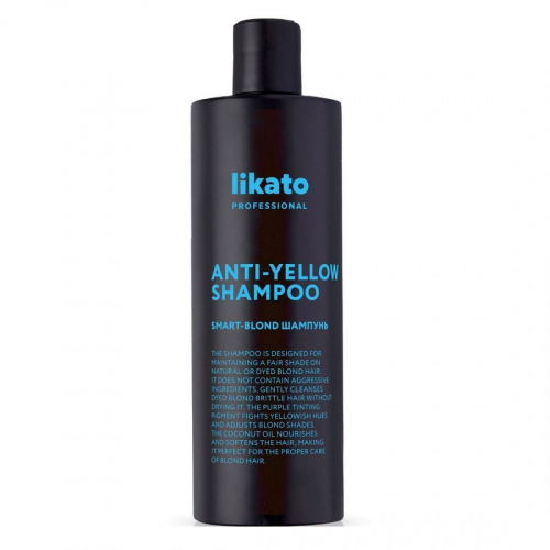 Likato Шампунь для светлых и осветленных волос / Smart Blond Anti-Yellow Shampoo, 400 мл