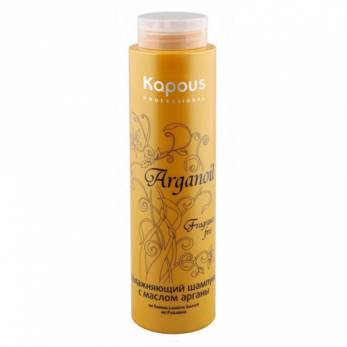 Kapous Увлажняющий шампунь с маслом арганы / Arganoil, 300 мл