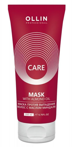 Ollin Маска против выпадения волос с маслом миндаля / Care, 200 мл