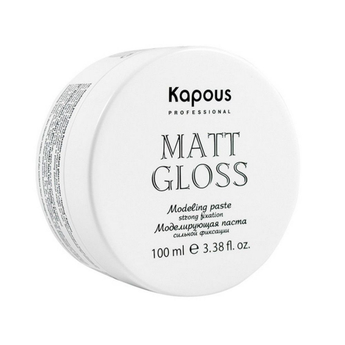 Kapous Моделирующая паста для волос сильной фиксации «Matt Gloss»