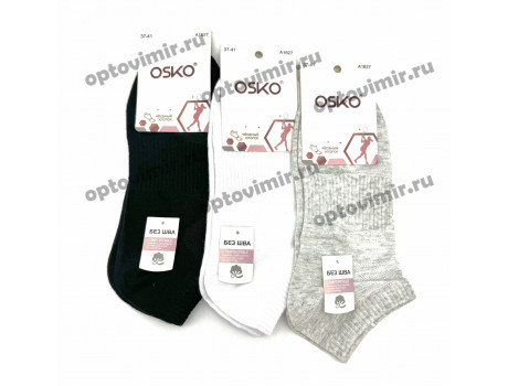 Носки женские Osko короткие цветные вставка сетка А1627