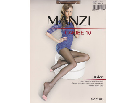 Колготки женские Manzi Caribe капроновые 10 den 16350