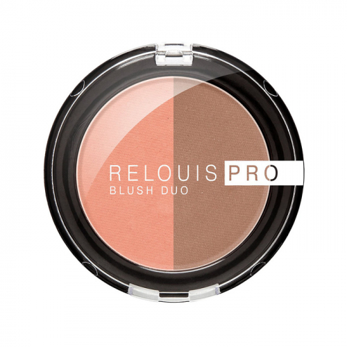 RELOUIS/Румяна компактные Relouis Pro Blush Duo 5г №203 day spring/sun kissed