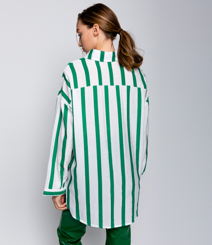 Рубашка #КТ21020 (1), зелёный