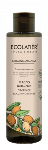 Ecolatier Organic Farm Green Argana Oil Масло для душа глубокое Восстановление 250мл 173856