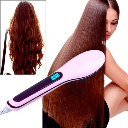 (копия) Расческа-выпрямитель Fast Hair Straightener HQT-906
