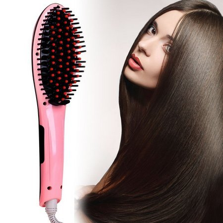 (копия) Расческа-выпрямитель Fast Hair Straightener HQT-906