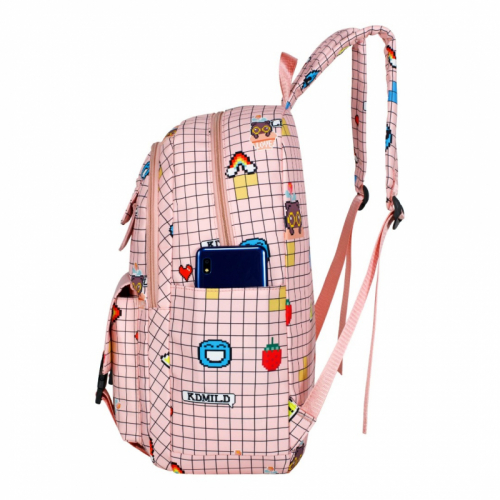 Молодежный рюкзак MERLIN A-508 розовый