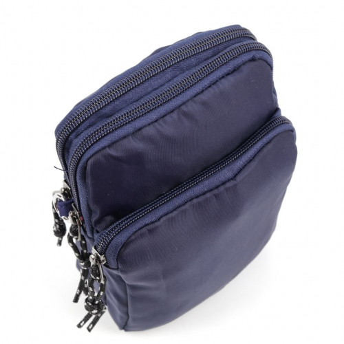 Маленькая спортивная текстильная сумка кросс-боди 407 Блу