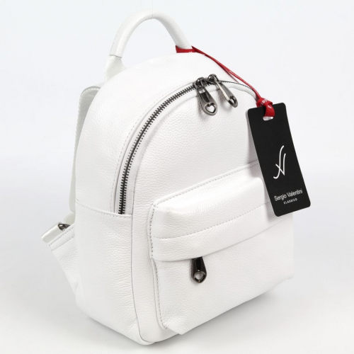 Женский кожаный рюкзак SV-2306 Вайт