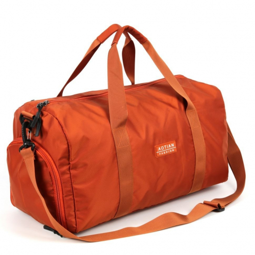 Текстильная дорожно-спортивная сумка 3053 Оранж
