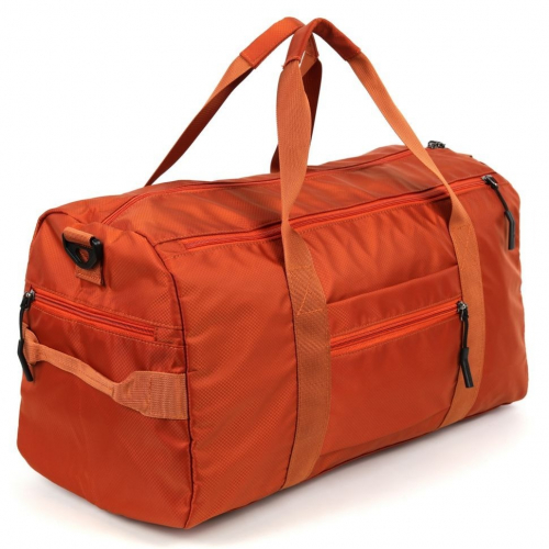 Текстильная дорожно-спортивная сумка 3053 Оранж