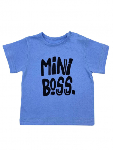 Рубашечка Mini Boss / Голубой