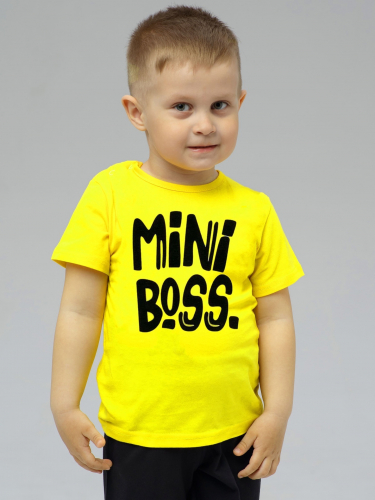 Рубашечка Mini Boss / Желтая