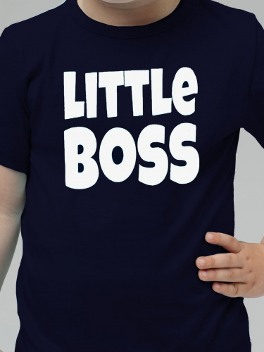 Рубашечка Little Boss / Синий