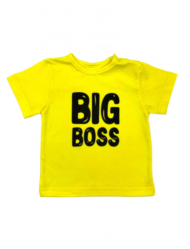 Рубашечка Big Boss / Желтый