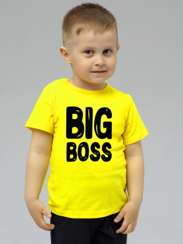 Рубашечка Big Boss / Желтый