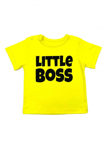 Рубашечка Little Boss / Желтая