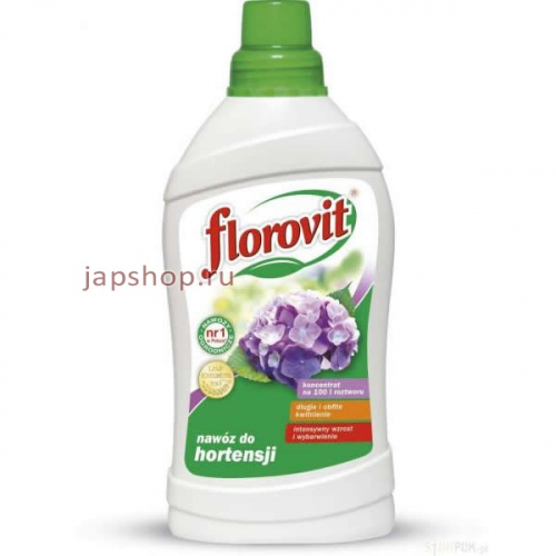 Florovit Жидкое удобрение для гортензии, 1 л (5900498007879)