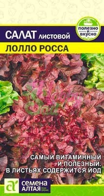 Салат Лолло Росса (0,5 гр) Семена Алтая