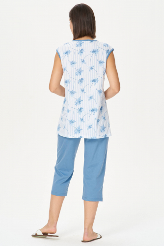 Пижама с бриджами P0110-F52