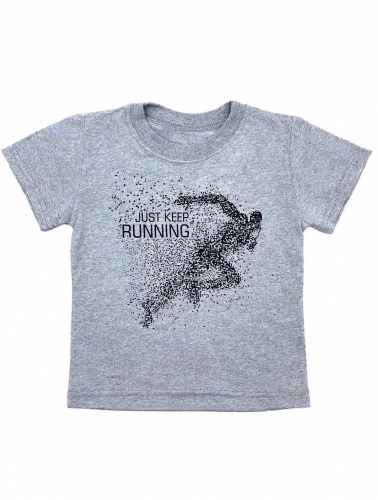 Футболка детская Running / Серый
