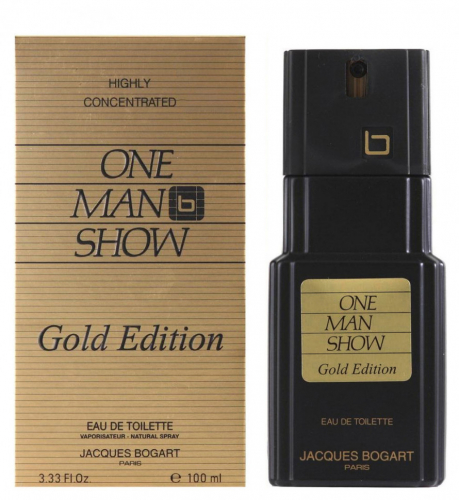 Мужская парфюмерия   Jacques Bogart One Man Show Gold Edition edt for man 100 ml