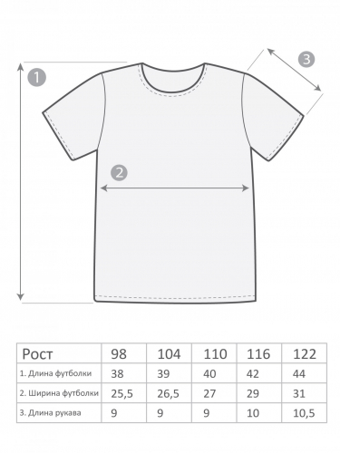 М-5210 Футболка 98-122 5шт