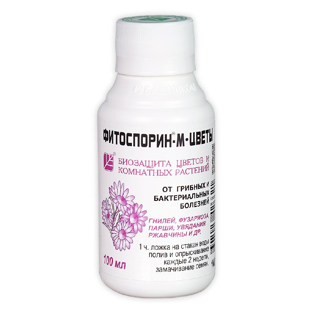 жид. Фитоспорин-М ЦВЕТЫ фл.100 мл / 30 шт БашИнком