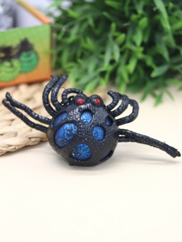 Мялка - антистресс «Spider metallic», mix
